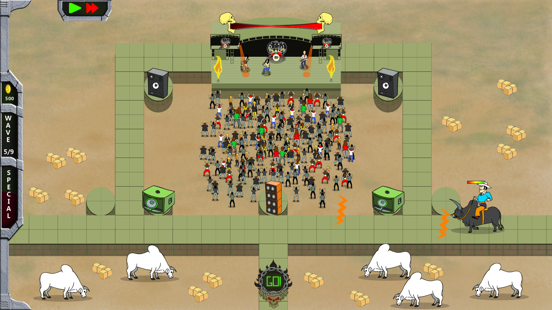 Rock 'N' Roll Defense screenshot #7