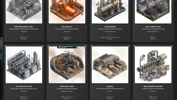 Screenshot of Realindustry gameplay showing in-action mechanics