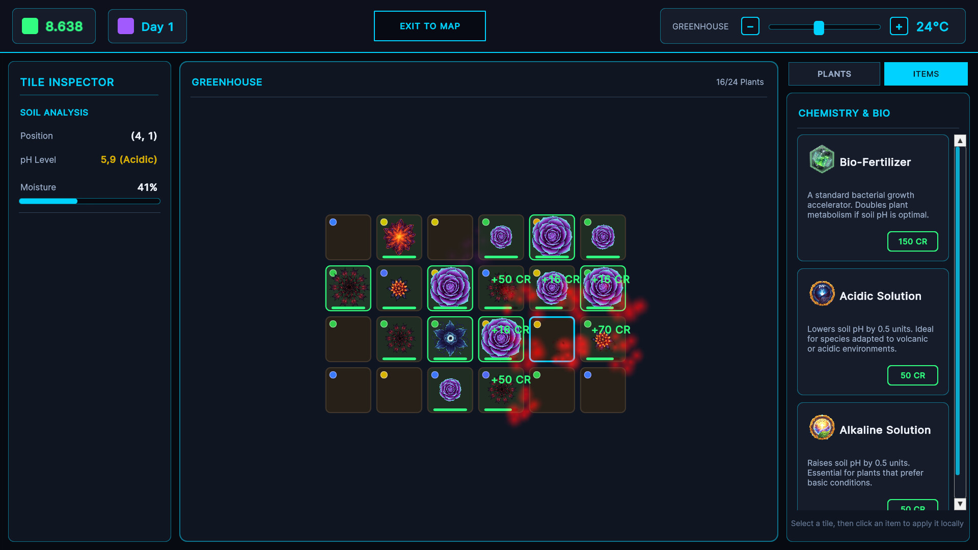 ExoFlora: First Seeds screenshot 2
