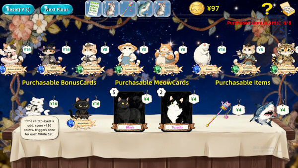 Screenshot 4 of 猫咪牌 Meow Cards - final gameplay screenshot