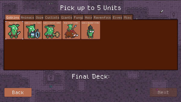 Screenshot of Slay The Hero gameplay showing in-action mechanics