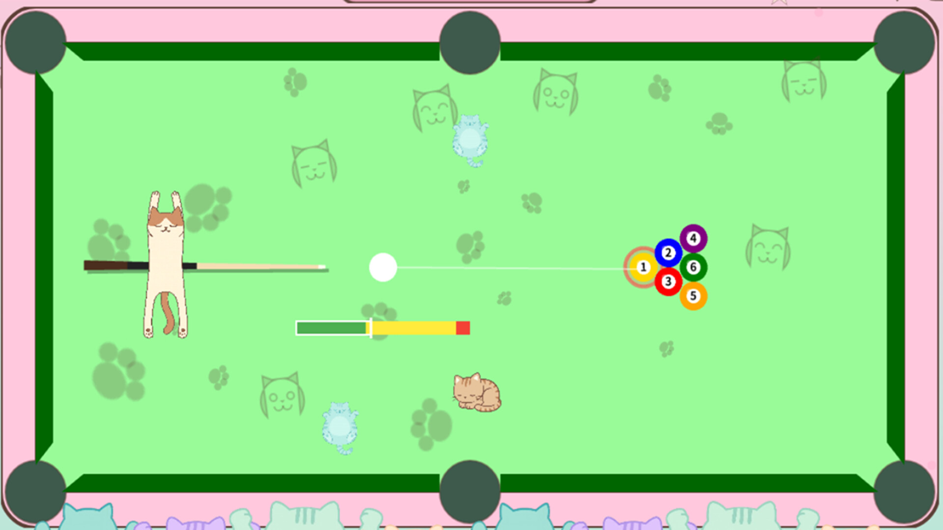 Chaos Cat Pool screenshot 1
