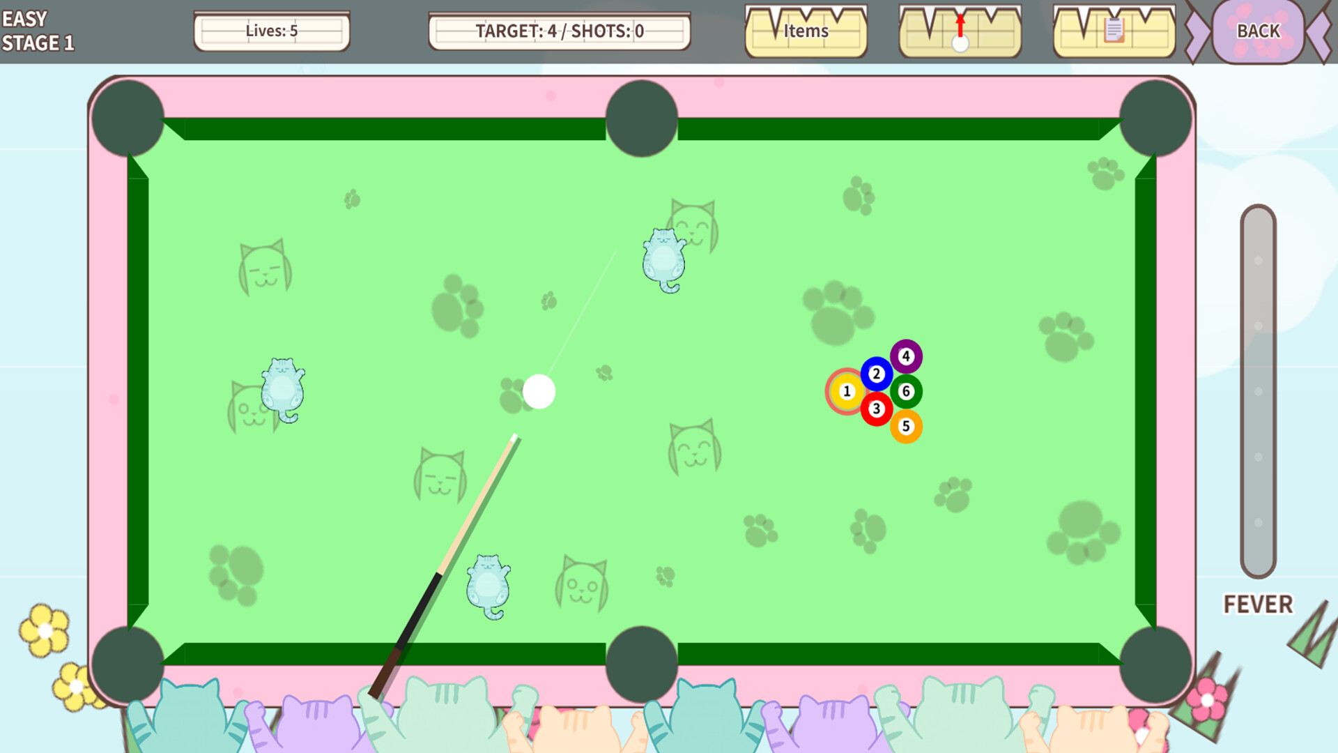 Chaos Cat Pool screenshot screenshot 2