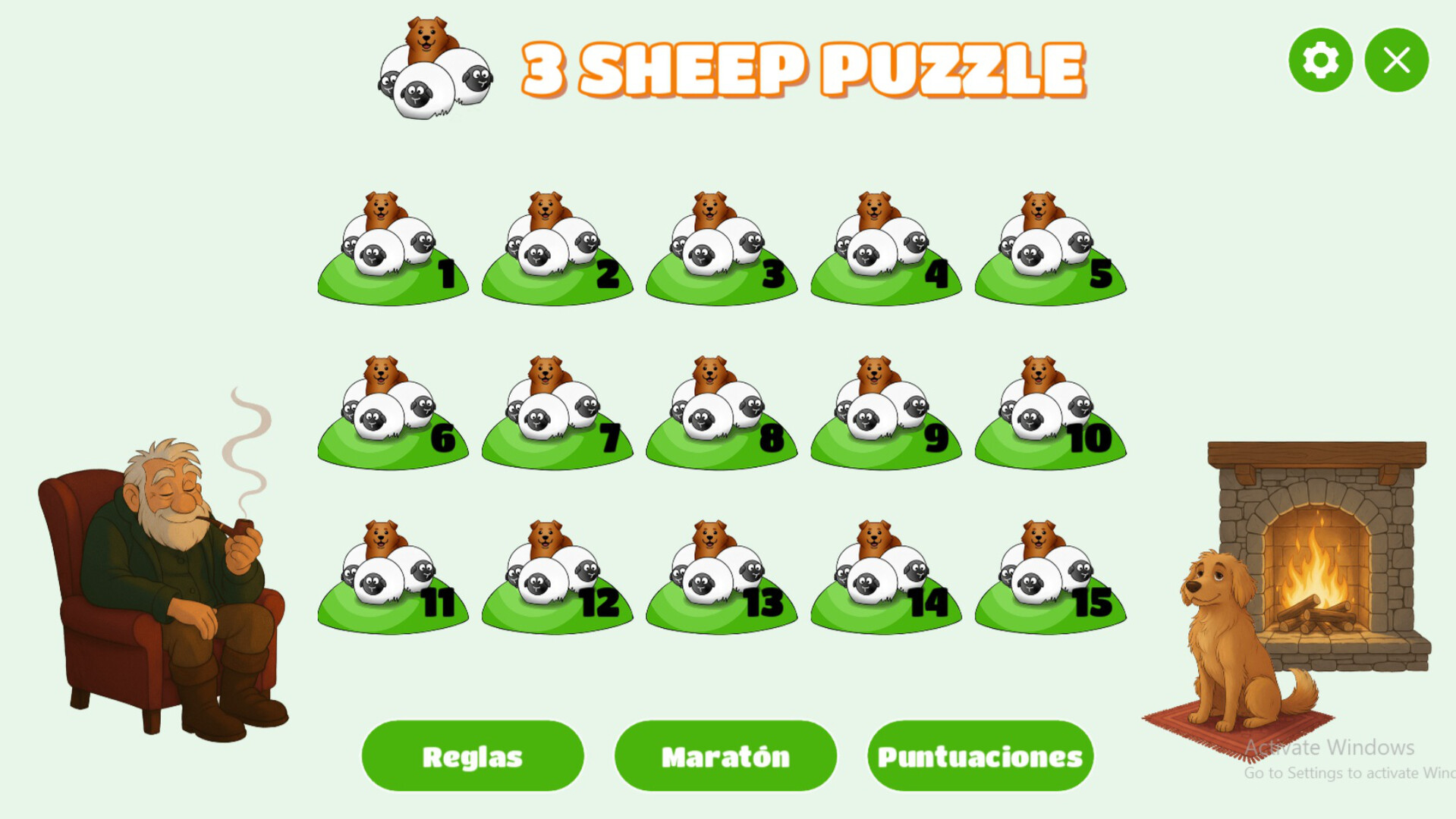 3 Sheep Puzzle screenshot 1