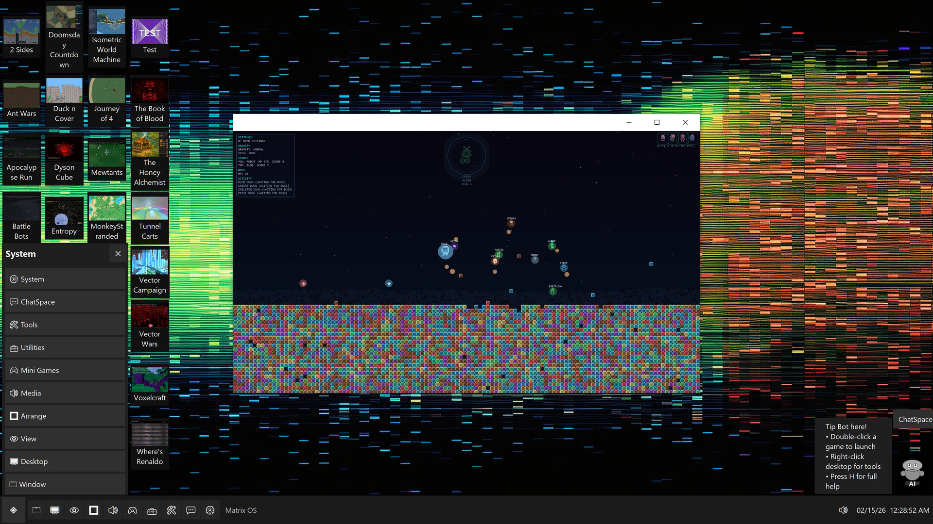 Matrix OS: Arcade Evolution screenshot #2