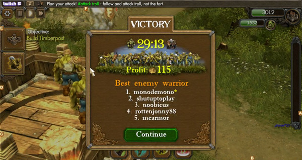 Screenshot z One Troll Army