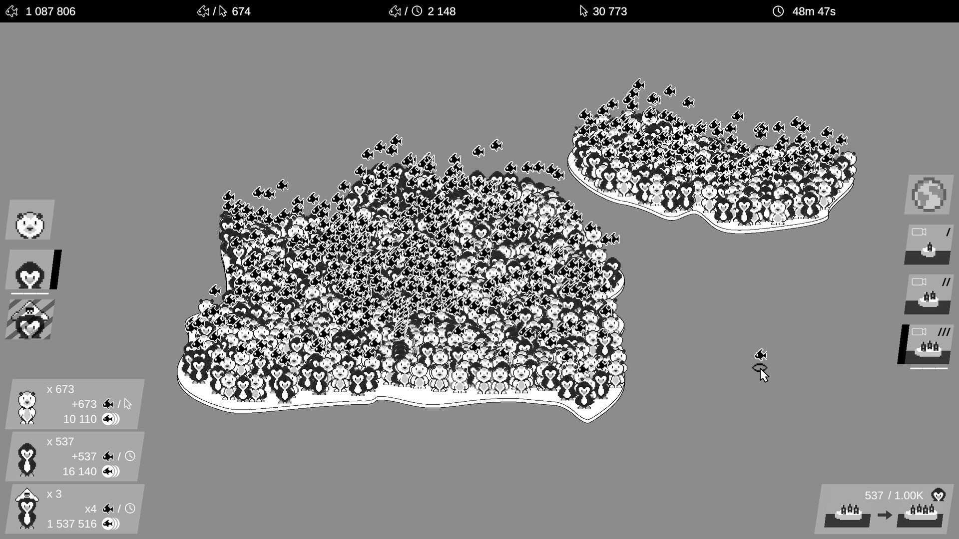 Penguin Capitalism Simulator screenshot #2