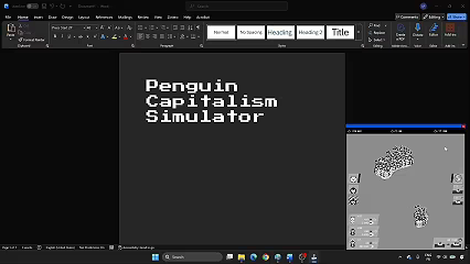 Penguin Capitalism Simulator video 3