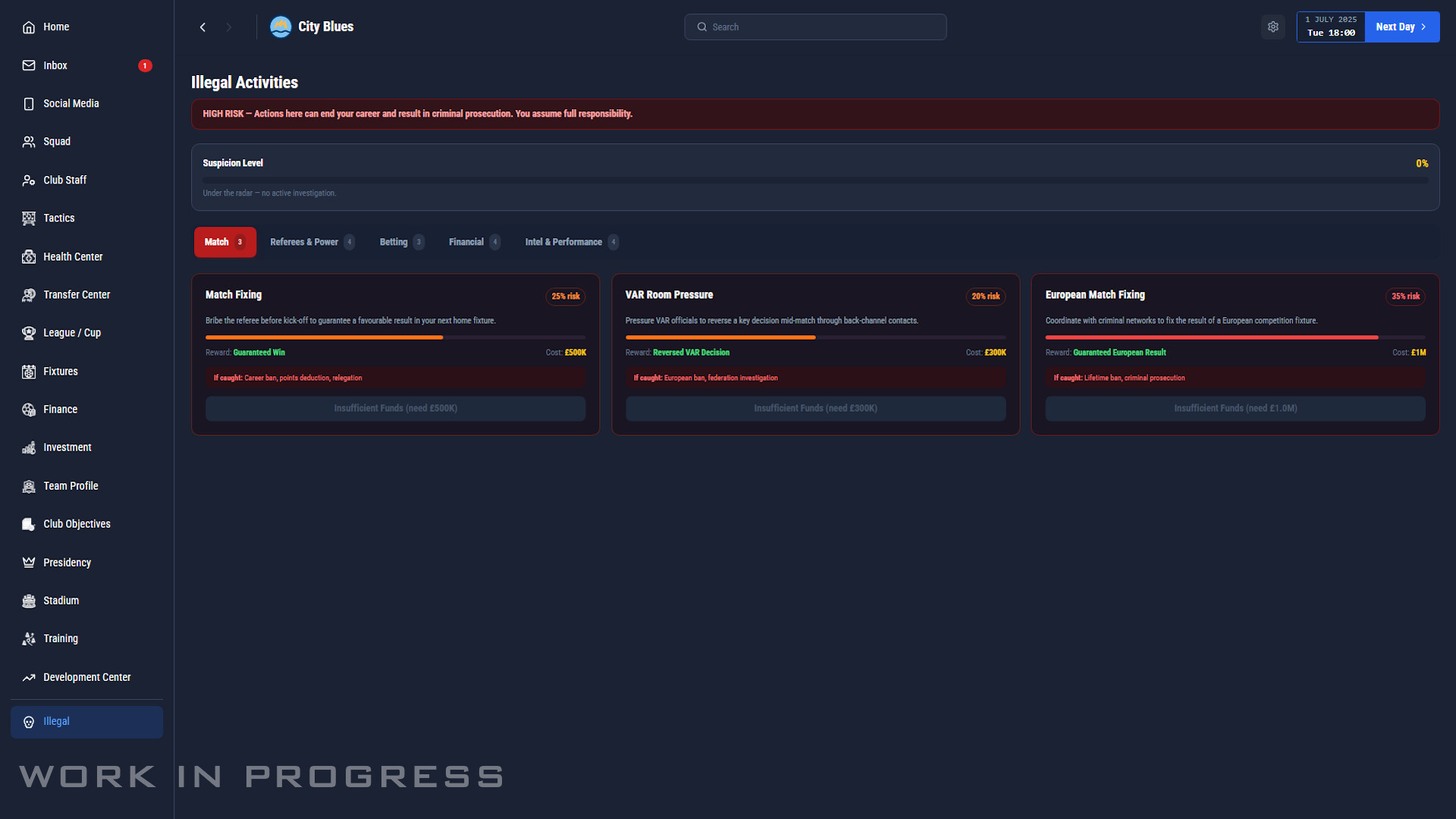 Pro Soccer Manager 27 screenshot #3