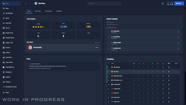 Скриншот 1 из игры Pro Soccer Manager 27