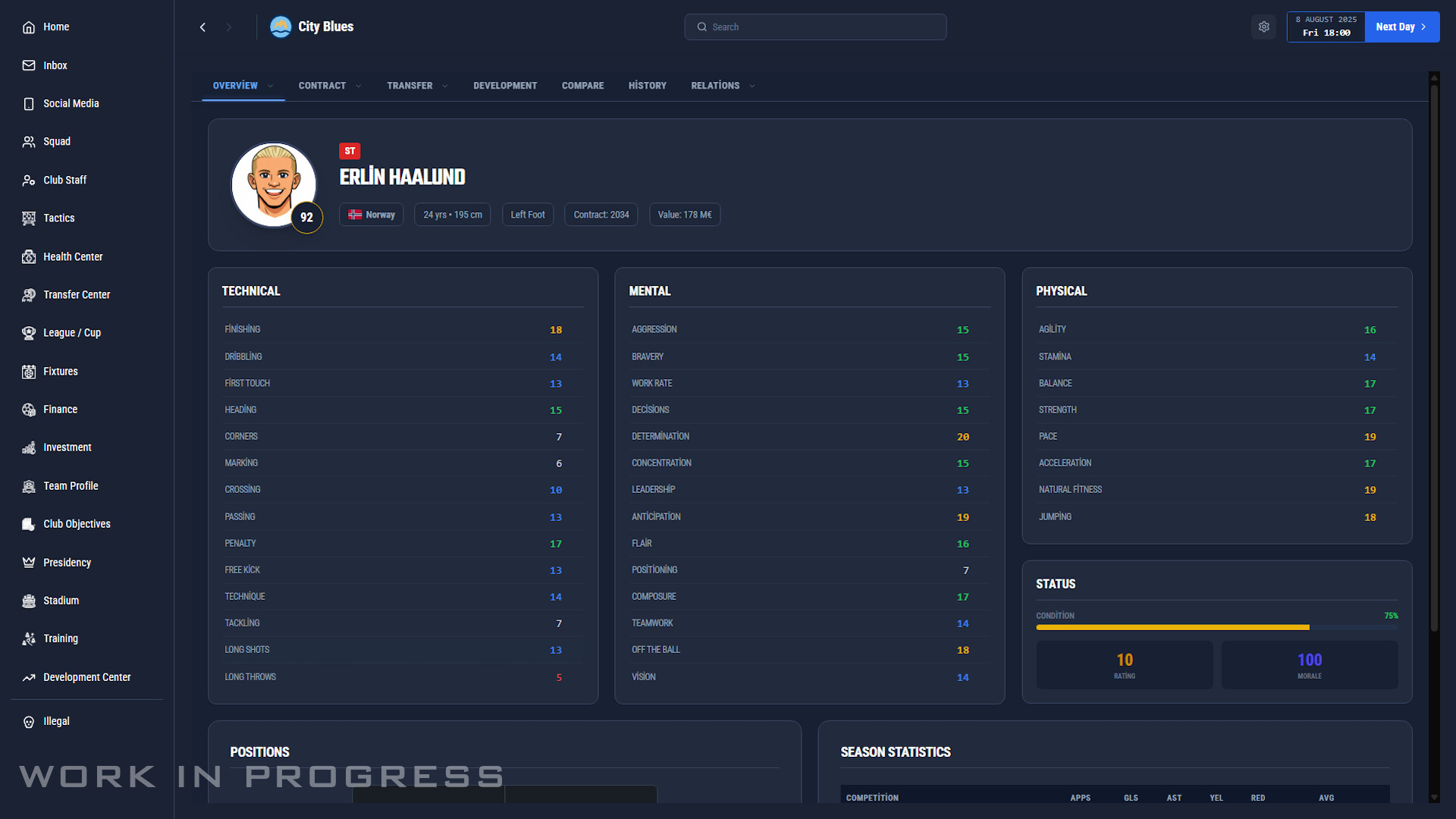 Pro Soccer Manager 27 screenshot #6