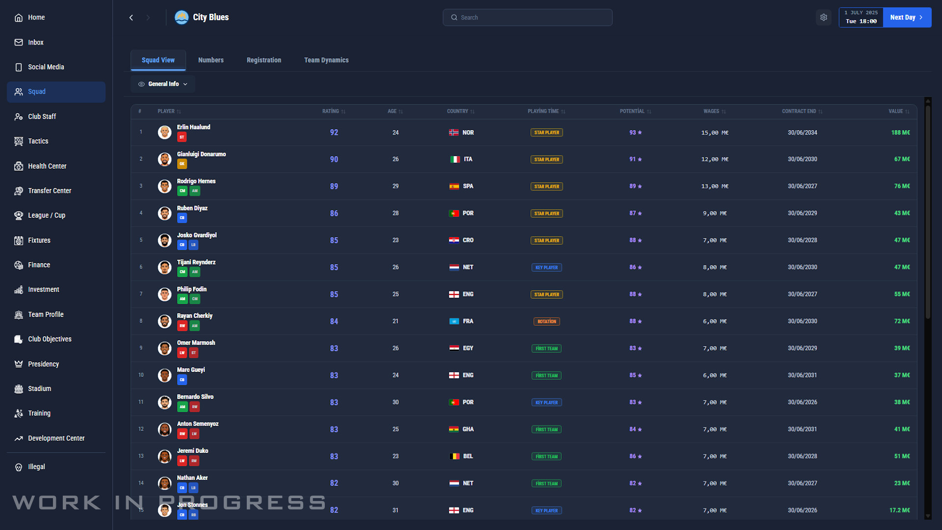 Pro Soccer Manager 27 screenshot #5