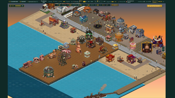 Скриншот 1 из игры Victorian Pier Tycoon