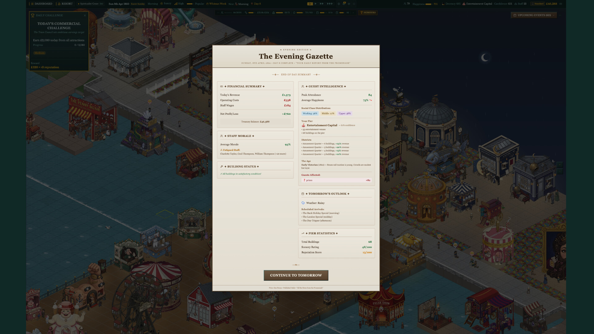 Victorian Pier Tycoon screenshot #8