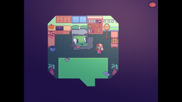 Screenshot of The Wapple Hous gameplay showing in-action mechanics