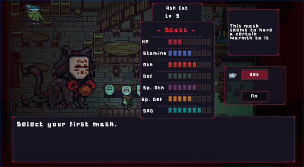Screenshot 3 of Spirit Mask RPG - more gameplay footage