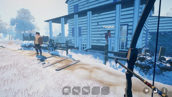 Screenshot of Last Bad Idea gameplay showing in-action mechanics