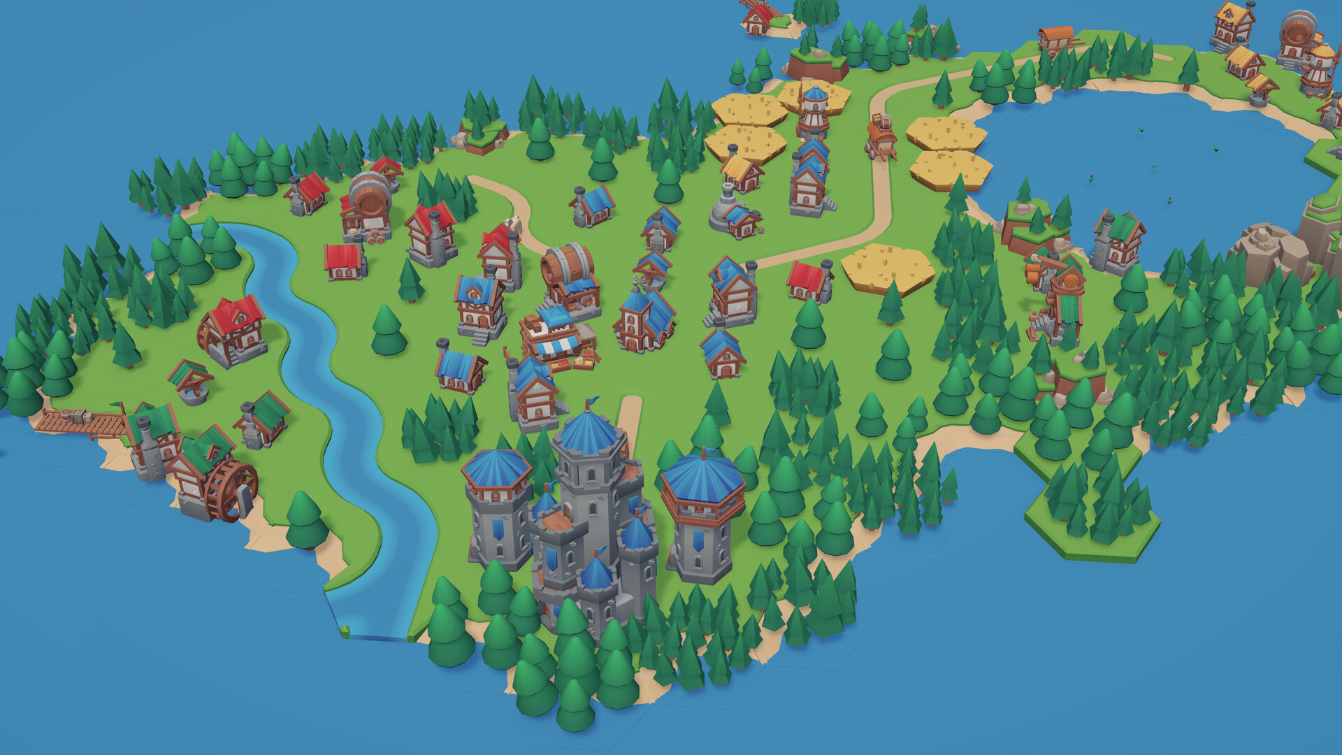 Hexart City screenshot