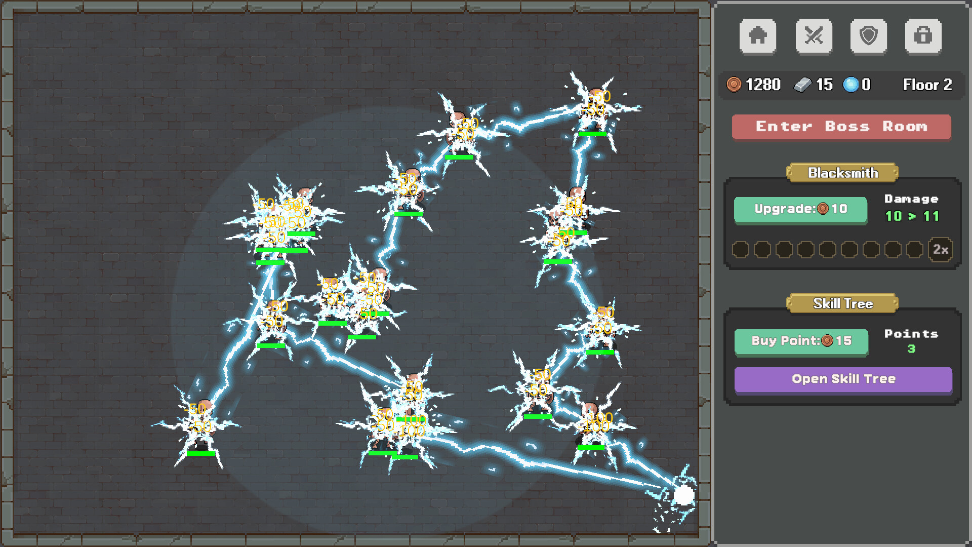 Bouncy Weapons screenshot #1