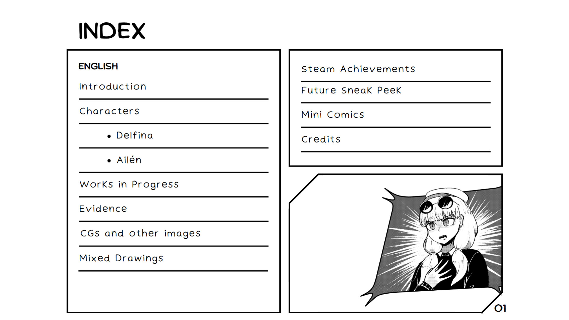 Take A Hint - Artbook Featured Screenshot #1