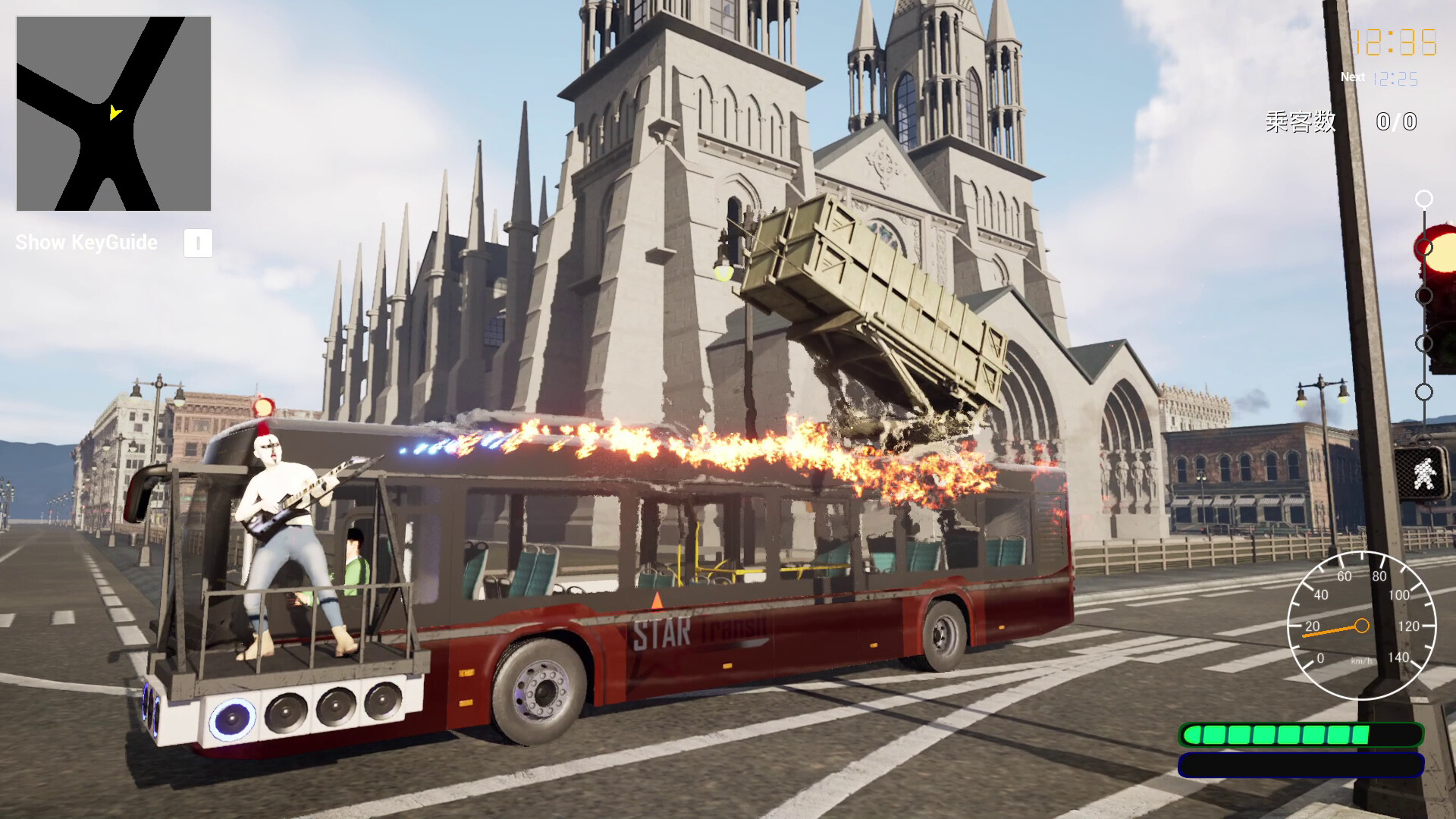 Mad Bus Simulator screenshot 1