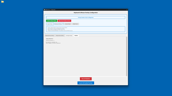 Keyboard & Mouse Overlayfor windows and Linux 1