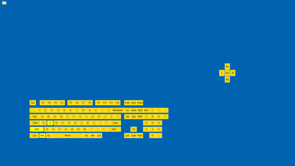 Keyboard & Mouse Overlay screenshot