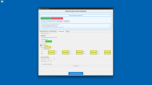 Keyboard & Mouse Overlay game for windows Pc 1