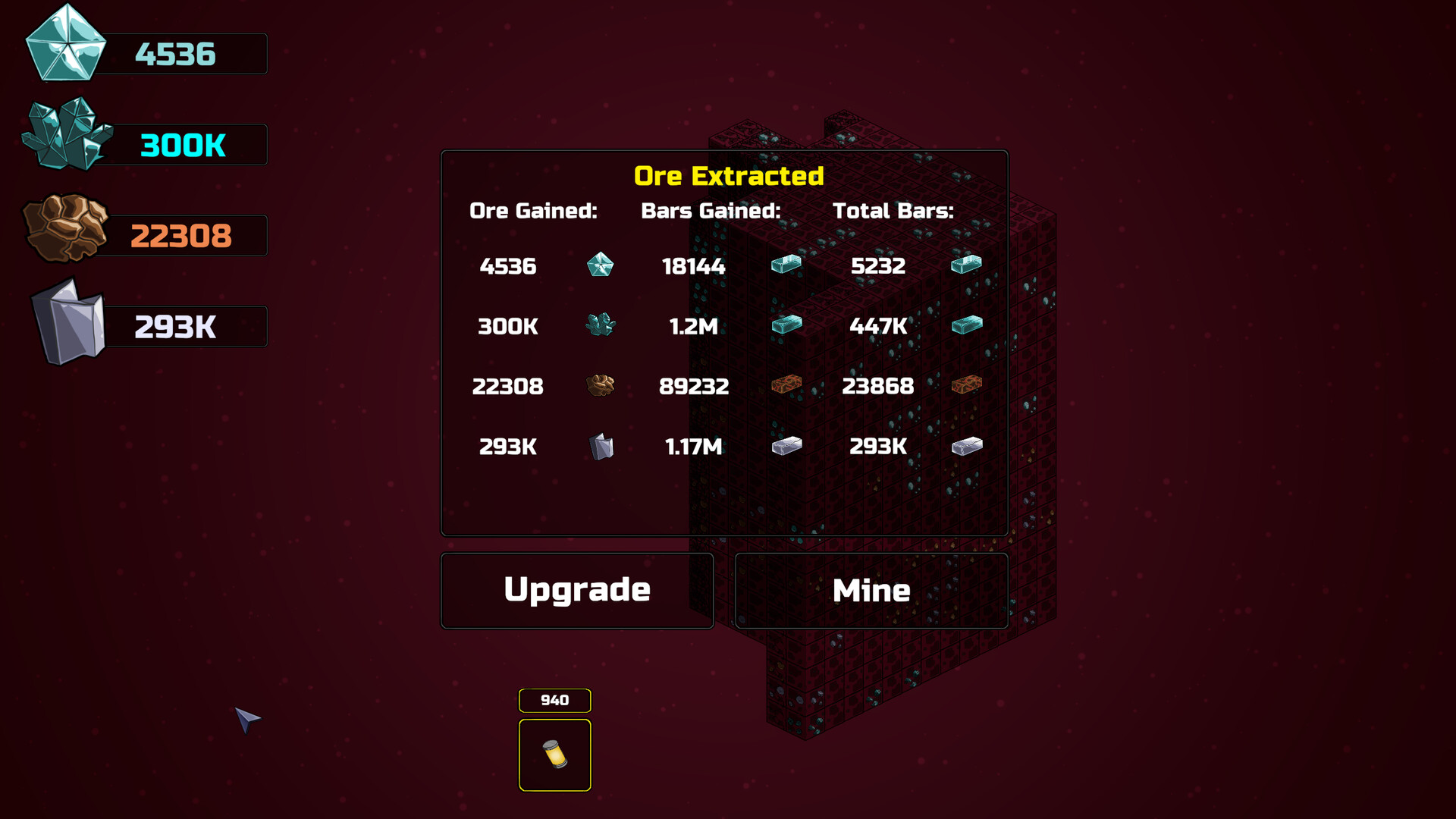 Artillery Miner