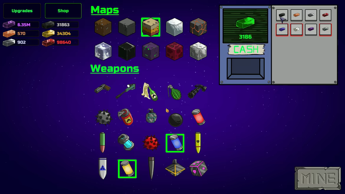 Artillery Miner video 2