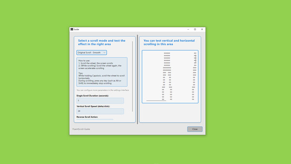 Fluent Scroll game for windows Pc 1