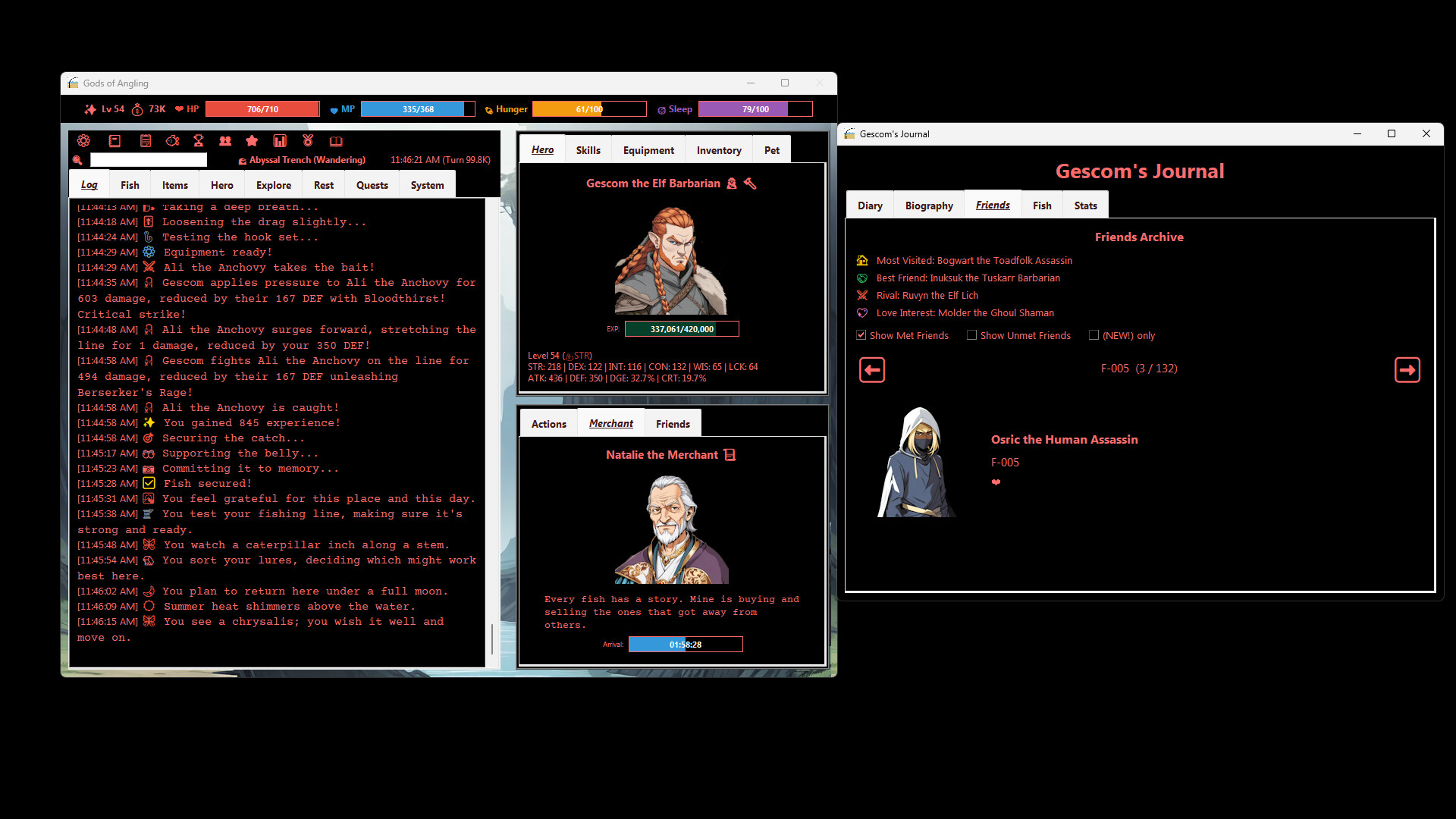 Gods of Angling screenshot #2