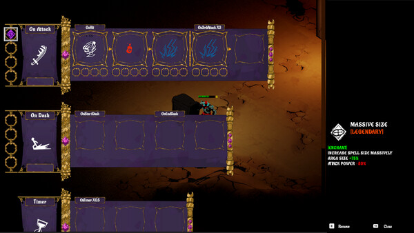 Screenshot 3 of DJINN SCROLLS - more gameplay footage