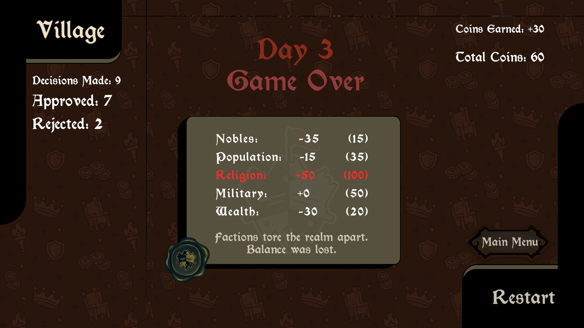 Throne of Decisions screenshot 8
