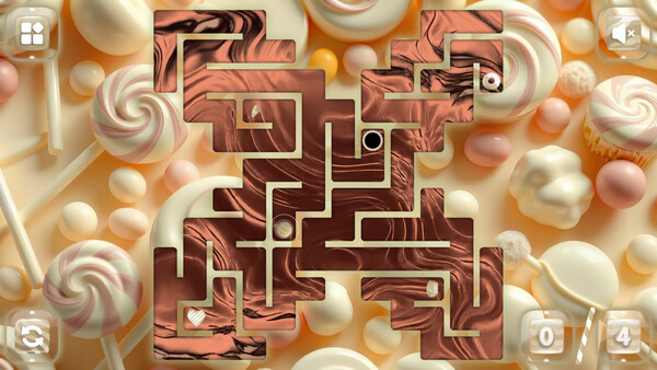 Sweetie Candy Maze: White Chocolatefor windows and Linux 1