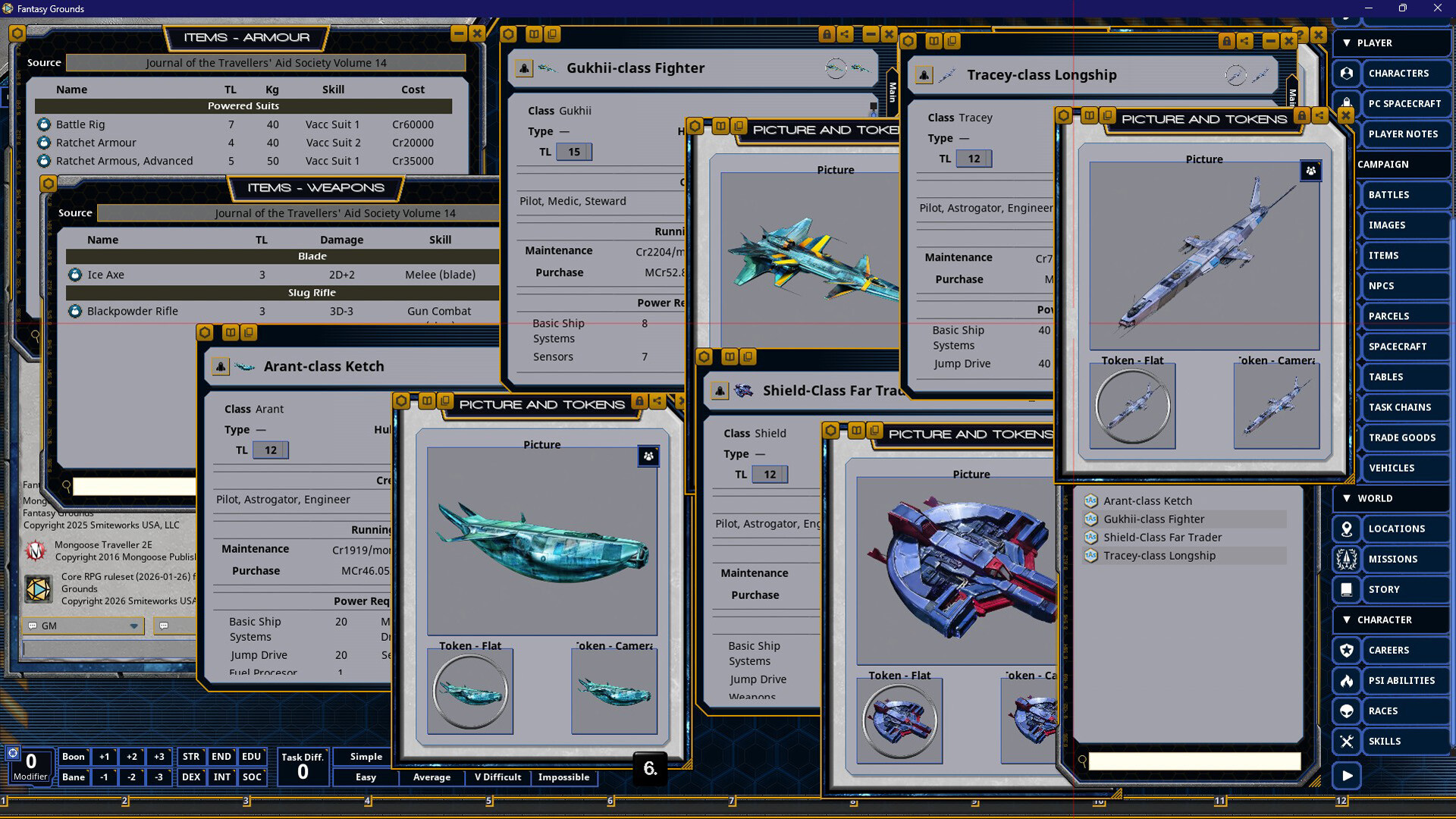 Fantasy Grounds - Traveller - Journal of the Travellers' Aid Society Volume 14のスクリーンショット 1