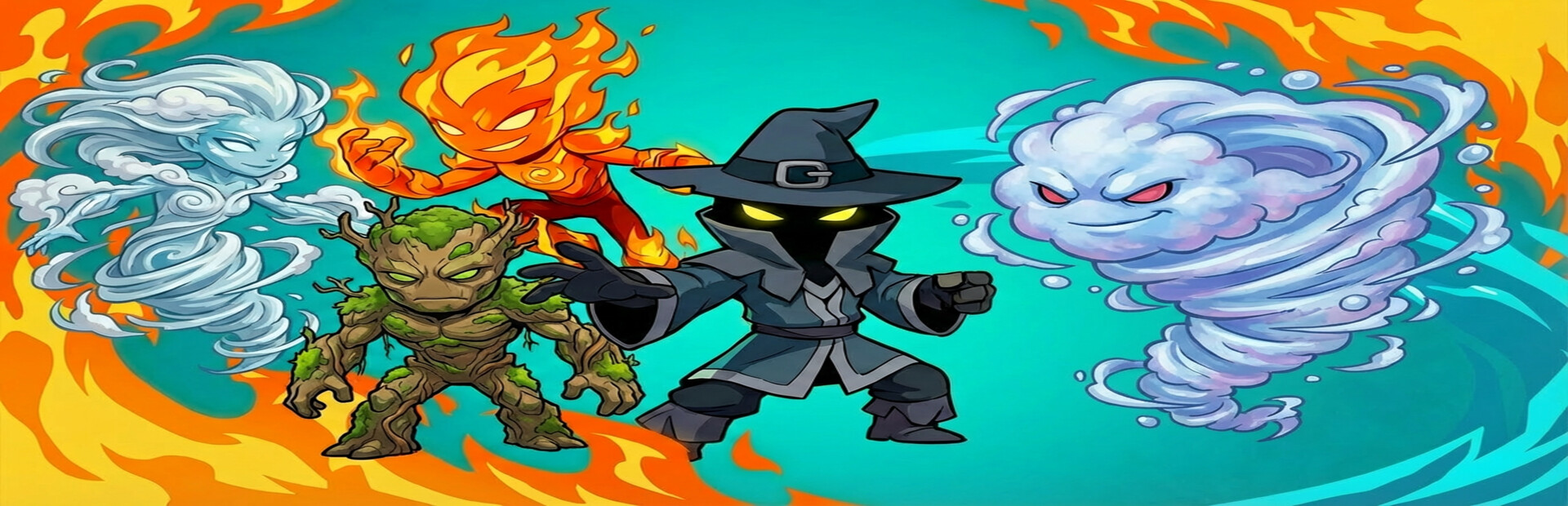 The Legend of the 4 Elements