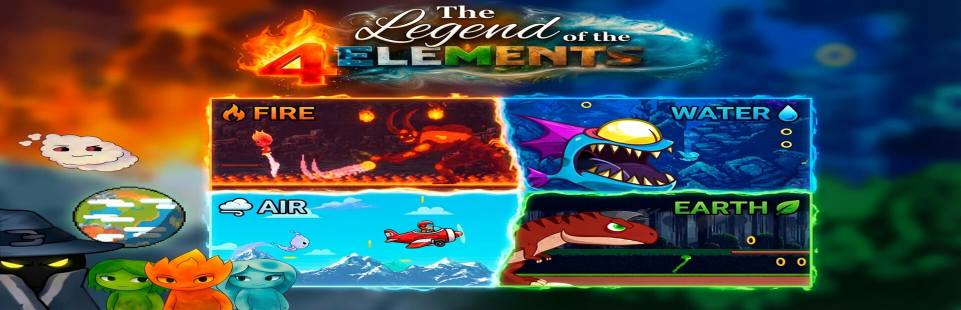 The Legend of the 4 Elements screenshot 1