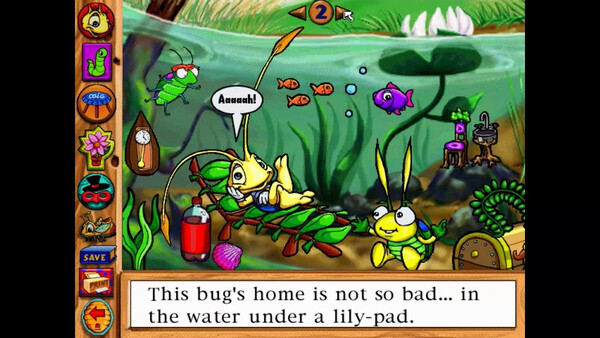 Screenshot 4 of Bug Adventure - final gameplay screenshot