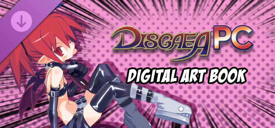 Disgaea PC - Digital Art Book cover art