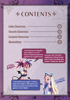 Disgaea PC - Digital Art Book screenshot 2