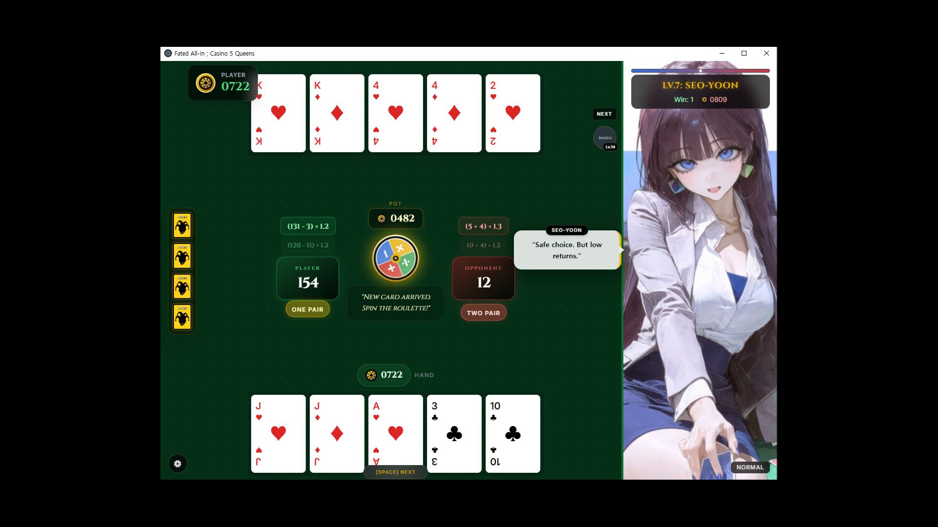 Fated All-In: Casino 5 Queens screenshot #7