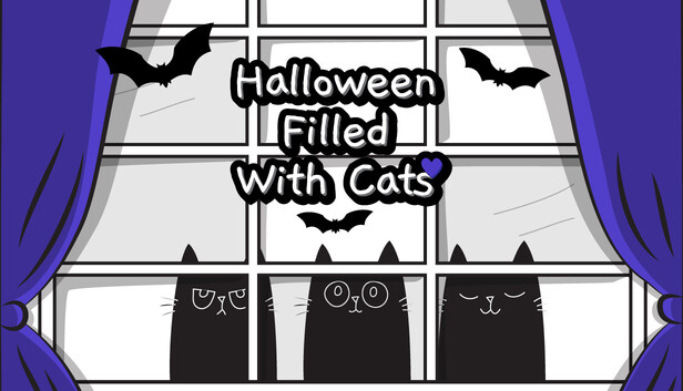Halloween Filled With Cats