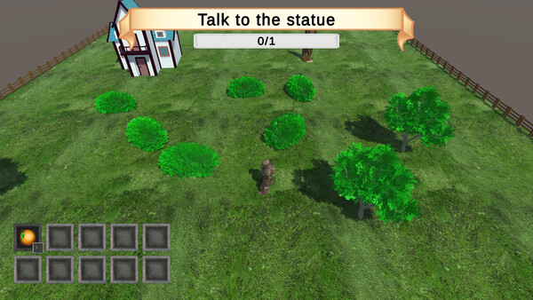 Screenshot of Feed the Gods gameplay showing in-action mechanics
