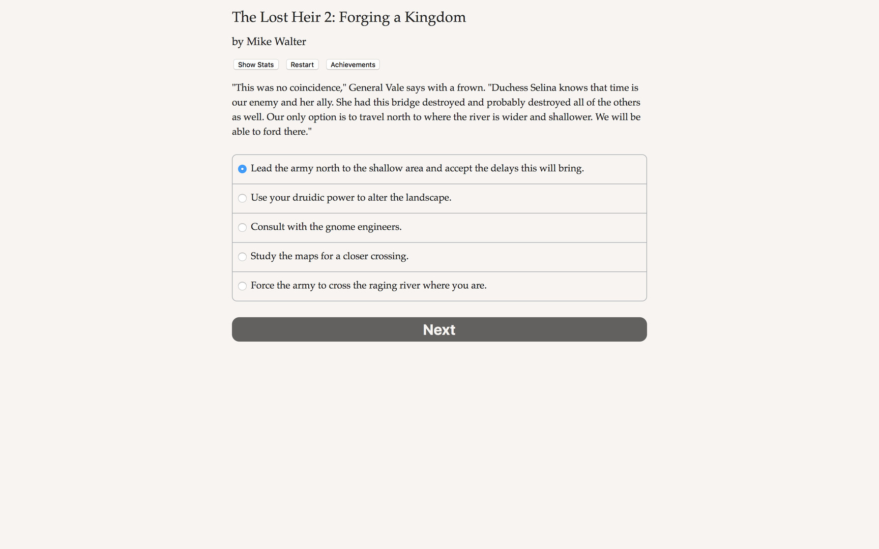 #3. The Lost Heir 2: Forging a Kingdom (Steam) 由: Hosted Games