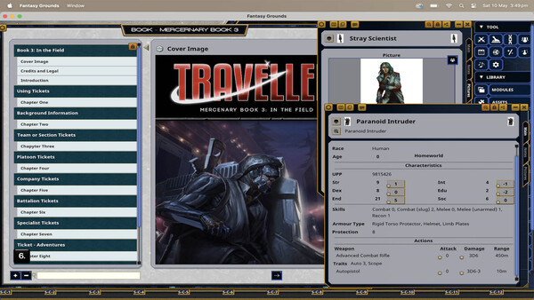Fantasy Grounds - Traveller - Mercenary