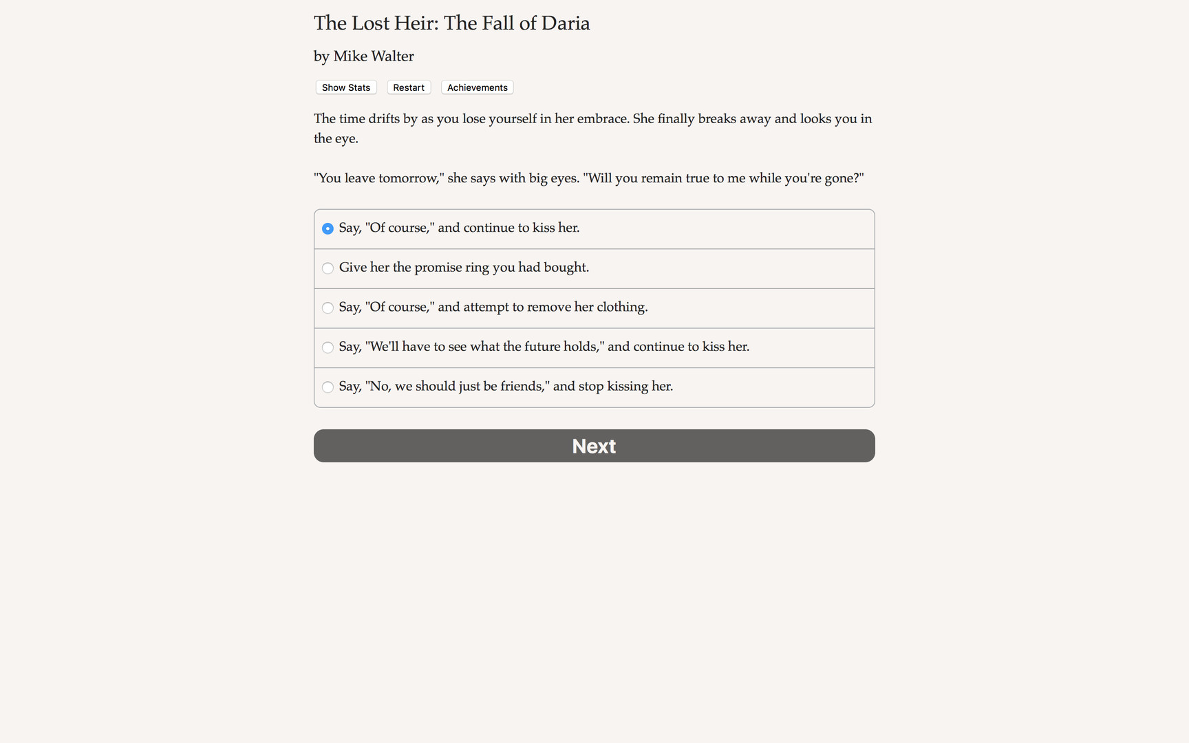 The Lost Heir: The Fall of Daria screenshot #5