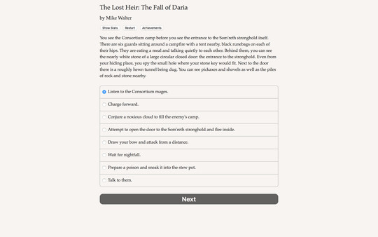 The Lost Heir: The Fall of Daria