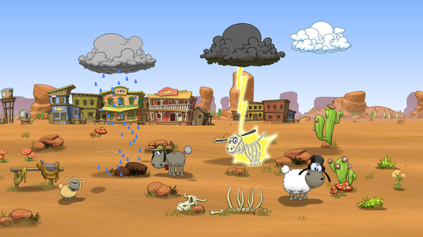 Скриншот Clouds & Sheep 2 — 3