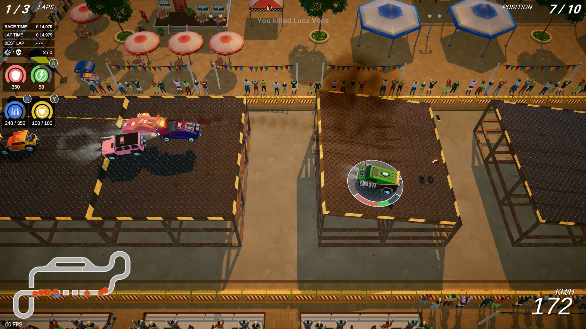 Blastlane Racers screenshot #4